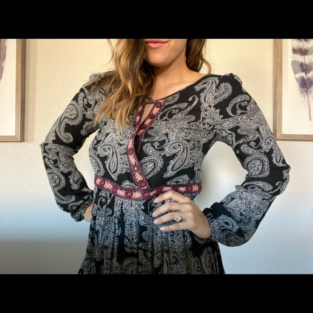 Boho fall dress